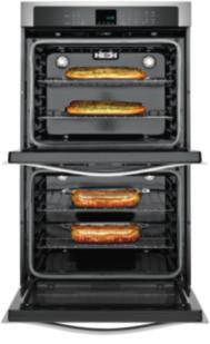 Additional features Closed door broiling Dual interior lighting Star-K certified Time Bake WOD51ES4E White (W) Black (B) Stainless Steel (S) 8.6 total cu. ft.