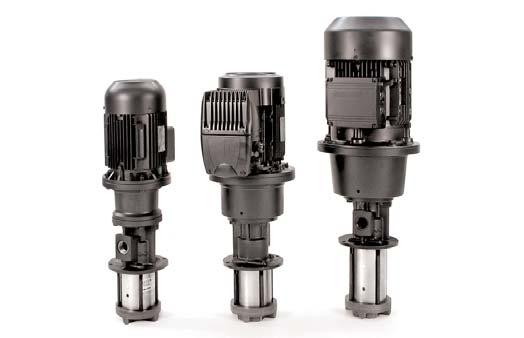 Screw pumps: HP modular system for high-pressure applications Machine tools / Filter systems Delivered