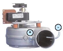 - 54-4.18 EXTRACTOR FAN (FF Model) Location: Fixed by a single bolt to the combustion chamber hood.