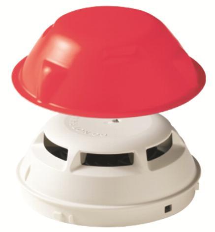 OP720 smoke detector Smoke detector consisting of: Point detector Detector dust cap to protect the point detector during the construction phase Functions according to the scattered light principle