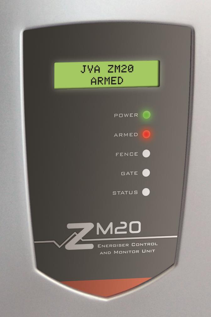 OPERATION Status LED Lights The status LED s on the front of the ZM20 allow the user to quickly ascertain the current status of the unit and if any action needs to be taken.