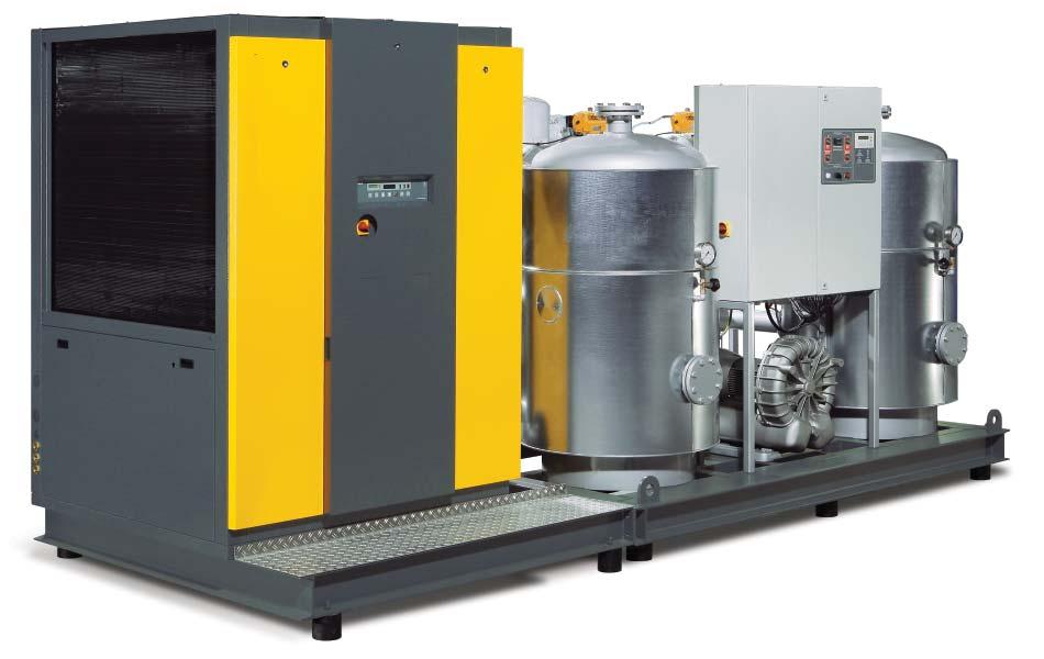 FIGURE 4: Hybrid Refrigerated/Desiccant Compressed Air Dryers offer significant benefits for large compressed air systems requiring low dew points.