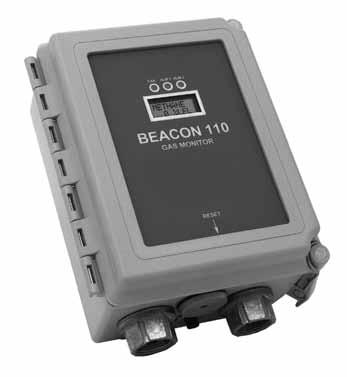 fixed installation type Beacon 110, Beacon 200, Beacon 410, and Beacon 800 Gas Detection Systems Gas detection should not be complicated. The Beacon Series is gas detection simplified.