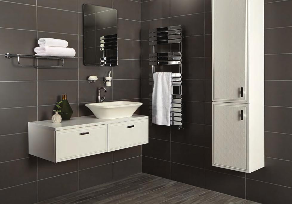 Transition tiles. G hoose your finish ll units are available in matt and textured geo finishes.