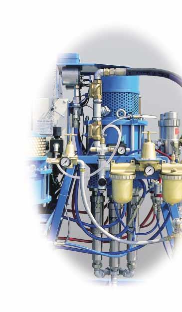 MODULAR SOLUTIONS Suction Hose Funnel Small Containers Heated Container Agitator Feed Pumps