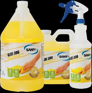DEGREASERS SANY+ GLDE-300 ALL PURPOSE CLEANER DEGREASER GLDE-300-2S4 GLDE-300-4S4 GLDE-300-32S12 2L X 4/CS 1L X 12/CS 1:140 1:50 1:80 1:30 Degreasing cleaner for general use.