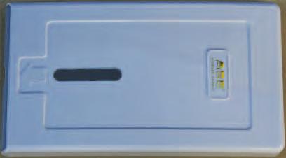 Plastic) ABC Interleaved Towel Dispenser (White Plastic) Interleaved