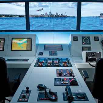 room and bridge crews Joint operations with Liquid Cargo Handling Simulator: power generation/consumption, heat supply for cargo