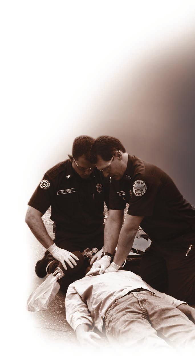 EMERGENCY MEDICAL 31 Emergency Medical Services Training Highly trained and effective emergency medical responders are now more important than ever.