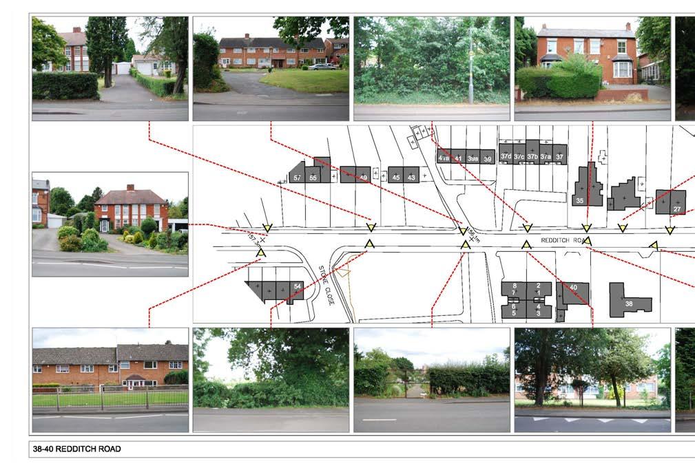 38-40 Redditch Road, Birmingham, comprised two bungalows in extensive gardens which our client wished to redevelop.