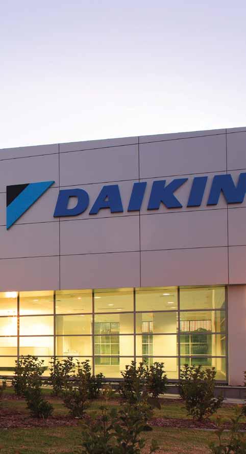 YOU KNOW YOU CAN trust Daikin... DAIKIN, A PARTNER YOU CAN RELY ON Daikin has been operating worldwide for more than 80 years. This success is based on hard work and innovation.