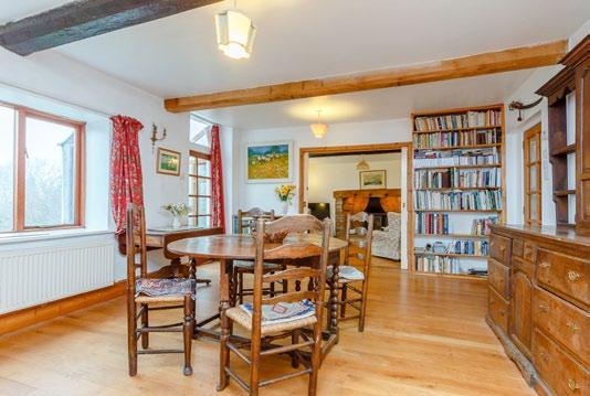 Approached by a private shared drive, the property benefits from a high degree of privacy and is situated well off the village road, yet close to the village centre in an elevated position with some