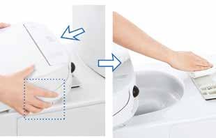 As such it is user-friendly for the user to remove the washlet for