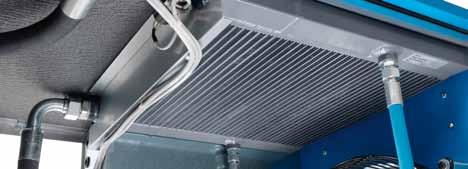 Two micron incapsulated intake filters guarantee only clean air enters the compressor.