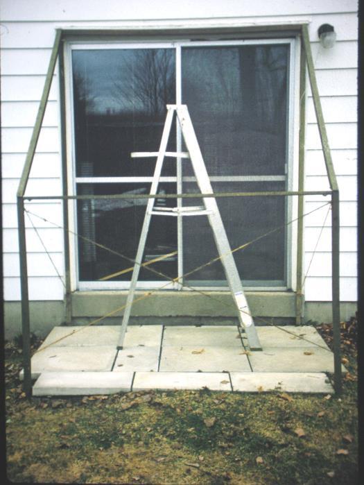 to Erect a Temporary Frame 2-Cover with Poly & Place