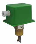 603 Manual resetting pressure switch with graduated scale for heating systems. Available in two versions: 1) Maximum (or safety) pressure switch: Pressure range: 1-5 bars, factory setting 3 bars.