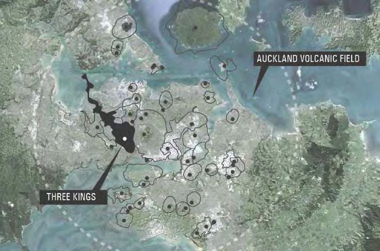 Auckland Volcanic Field View