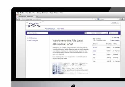 Quality service Alfa Laval Anytime Quality service Quality partnership Exactly the services you need Alfa Laval Anytime our ebusiness portal for you Proper equipment operation and maintenance ensures
