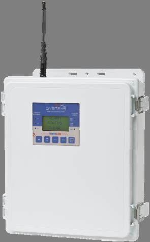 enclosure (shown) or poly enclosure D-cell lithium battery powered for up to 9 months toxic/oxygen and 6 months LEL operation Available for both 900Mhz and 2.