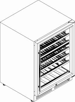 HT-MOSEL-51D PLEASE READ THIS MANUAL CAREFULLY BEFORE USING THE WINE CHILLER This appliance is intended to be used exclusively for the storage of wine PRODUCT RANGE PRODUCT TYPE PRODUCT SERIAL NUMBER