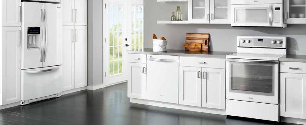 White Ice Kitchen Collection FREE!with qualifying purchase. 29 cu. ft. French Door Refrigerator Stay organized with the most fresh food capacity available.