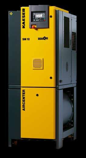 KAESER rotary screw compressors All-in-one systems to 22 kw Space-saving combination of rotary screw compressor and refrigeration dryer With KAESER s