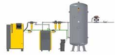 system 2) Air-main charging system 3) Aquamat condensate treatment Aircenter and SXC Compact compressed air systems The KAESER AIRCENTER is a complete,