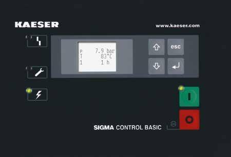 SIGMA CONTROL BASIC...for SXC The SIGMA CONTROL BASIC is installed in our SXC series All-in-one rotary screw compressor packages.