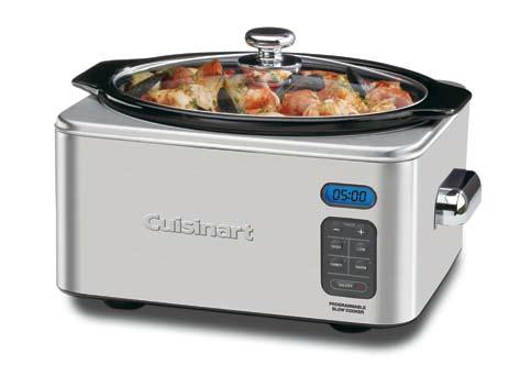 INSTRUCTION BOOKLET Countertop Cooking Programmable Slow Cooker PSC-650A For your safety and