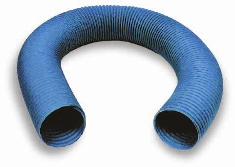 DUCTING HOSE Our blue DC Ducting is well known for providing exceptional service in dust collection, fume removal, car-wash air drying, and light material handling applications.