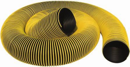 DUCTING HOSE Our thermoplastic rubber ducting is constructed from the highest grade material available. The resulting product has great ozone, ultra-violet, and weathering resistance.