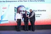 Director - Security and Intelligence, Sanofi Security Professional of the Year Women Sagarika Chakraborthy, CEO, IIRIS Amit Popat Award