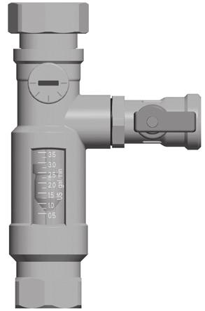 Flowmeter Refer to Figure 16, Figure 20 - Figure 29. The flowmeter (U) serves to measure and display flow volume of the system in a range of 0.8-6.0 US gpm.