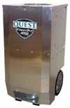 CLIMATE CONTROL DEHUMIDIFIERS Quest Dry 4000 Pro 10 amps, 110V, Grounded Water Removal 22 gallons/day @ 80 F,