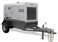 PUMP & POWER Generators with Trailers G 25 G 50 G 70 Prime output 19.