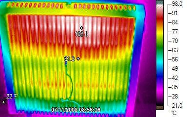Intelligent Thermostats Lounge temp Thermal images of the