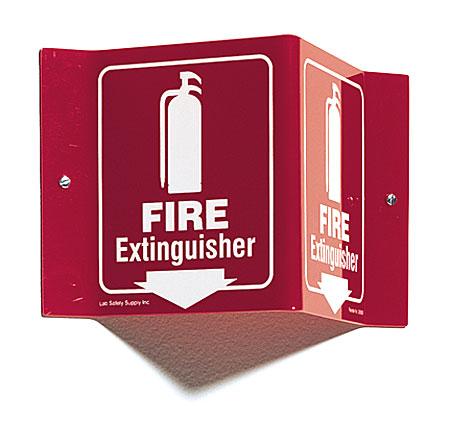 Evanston Fire & Life Safety Services Fire Extinguisher Sign Requirements In most cases, installation of extinguisher sign at 6-7 above the floor would be acceptable. In locations where storage, etc.
