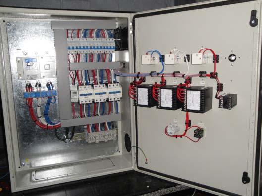 Carnival City: - Boiler Panels: - This is a boiler control panel controlling 3 x 12KW heater elements.