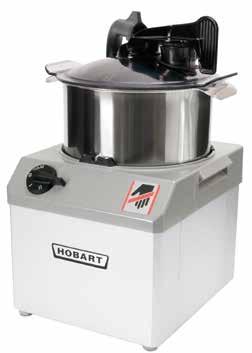 Vertical Cutter / Blender The machine base and the knife housing are made entirely of metal and can withstand rough handling.