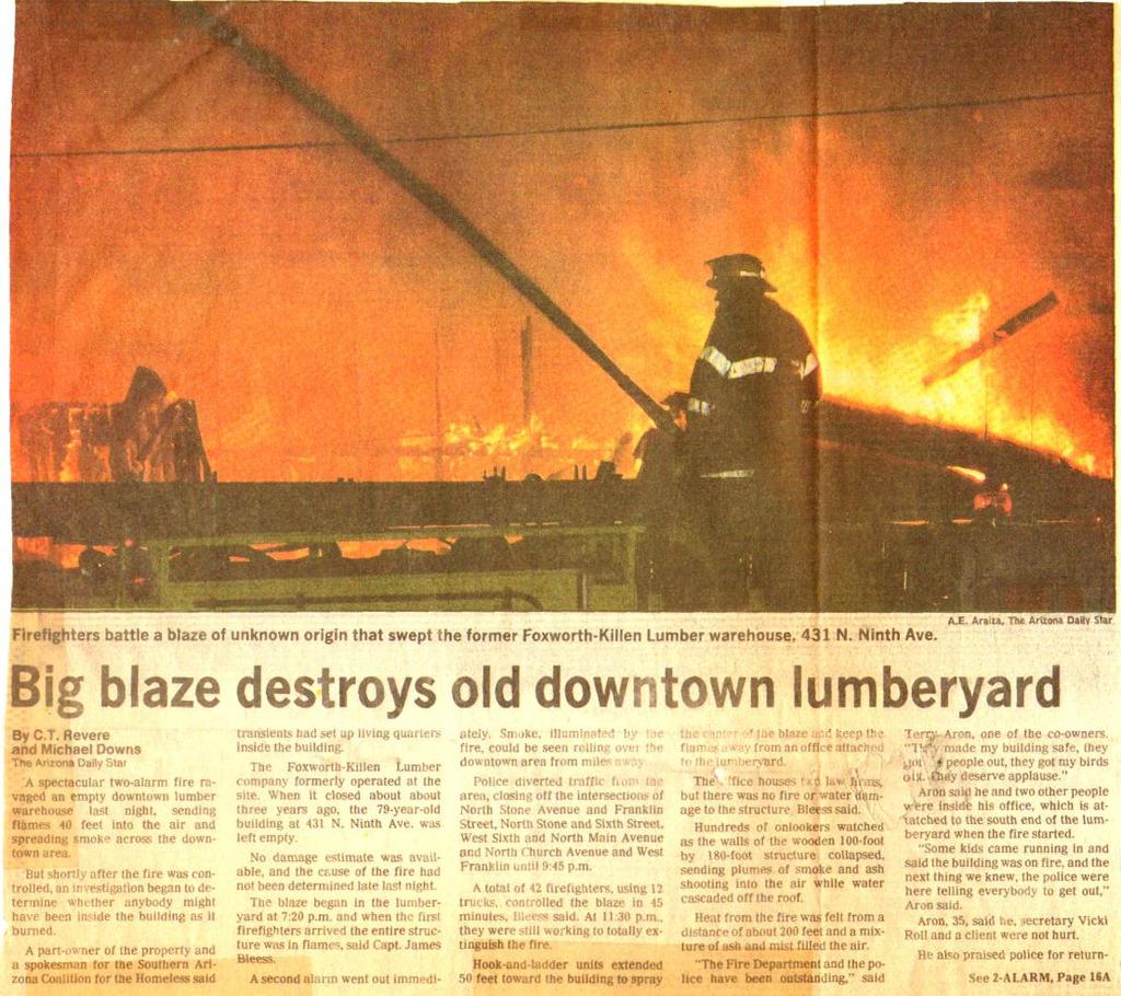 2/21/1986, Foxworth Killen Lumber Yard, 431 N.