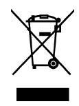 Appendix D Disposal The symbol shown here and on the product, means that the product is classed as Electrical or Electronic Equipment and should not be disposed of with other household or commercial