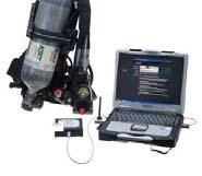 real-time data to Site Commander Integrates with other Scott safety equipment; ability to locate downed fire fighters 6