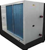 Available versions CHILLER: basic version with large operative range of outdoor air temperature (-15 C up to 43 C).