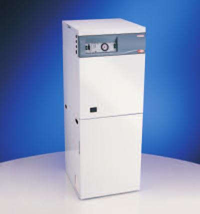 Combined electric boiler and domestic hot water