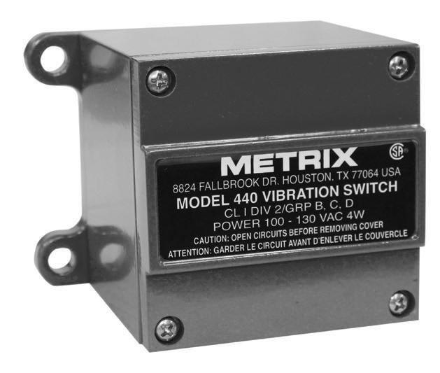 user manual 440-450 vibration switch