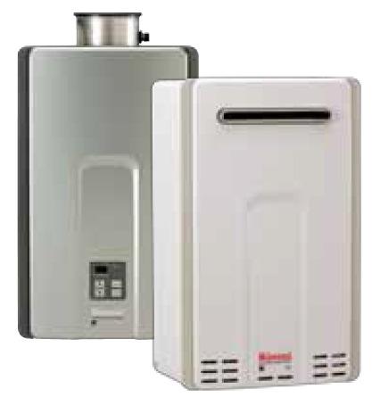 HE and HE+ Series Tankless Water Heaters (Previously