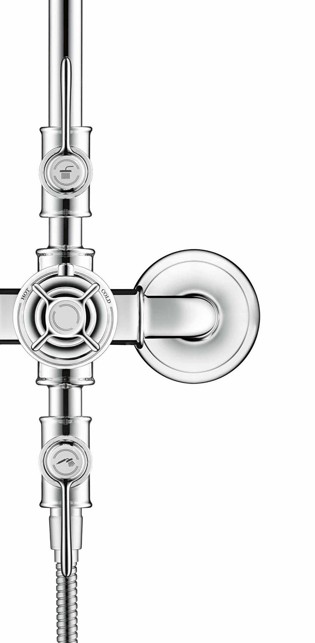 AXOR Montreux SHOWERs Simplicity in function.