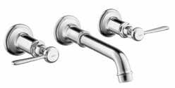 -001, -821, -831 28 Widespread Faucet with Cross
