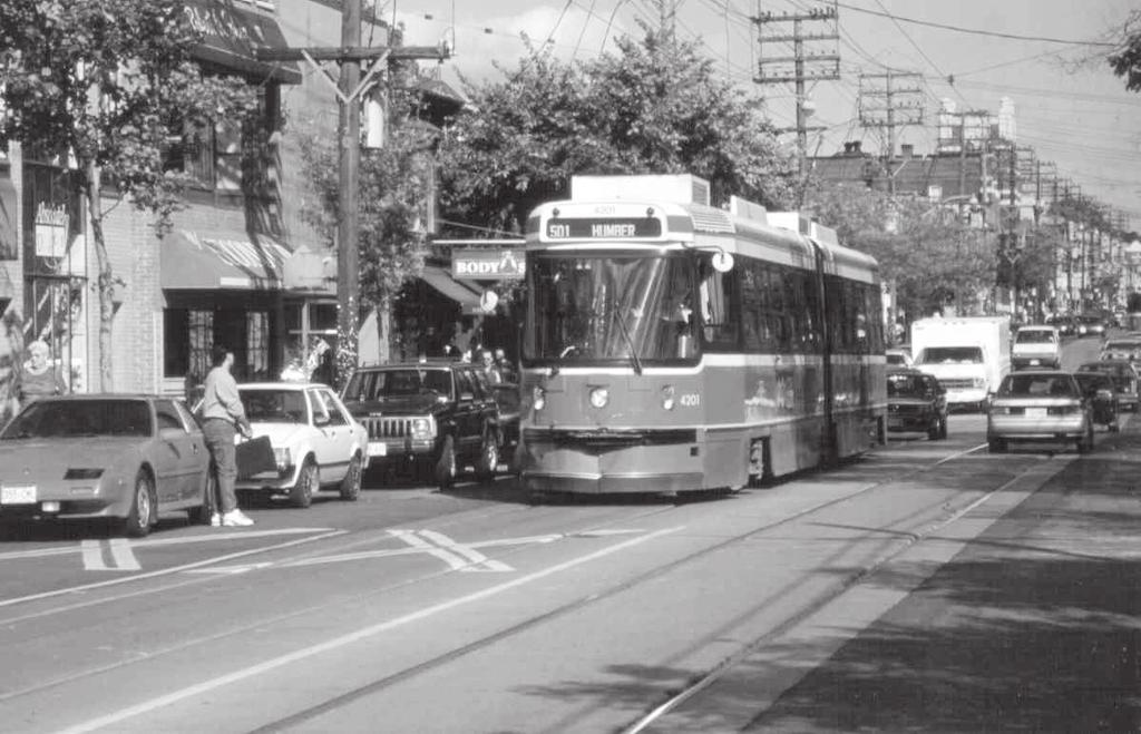 Move more people by giving streetcars and buses priority on City roads i) protect neighbourhoods, green spaces and natural heritage features and functions from the effects of nearby development. 3.