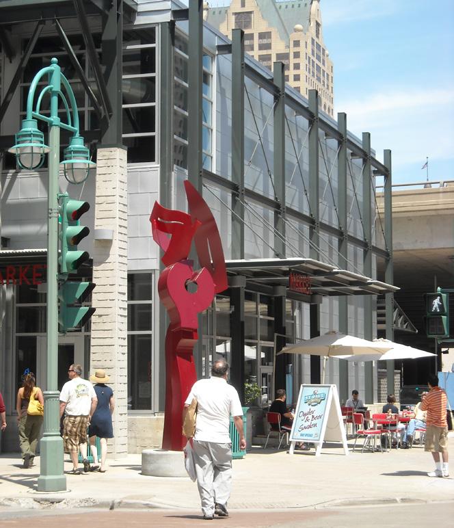 2018 Public art includes decorative and functional features that are accessible or visible to the public.